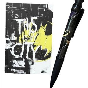 Batman lined Gotham city journal & jumbo 11” pen